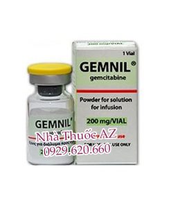 Thuốc Gemnil 1000mg/vial (Hộp 1 lọ - Hy lạp)