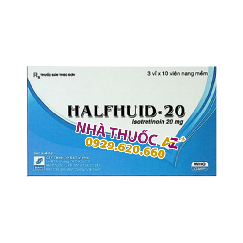 Thuốc Halfhuid 20mg – Isotretinoin 20mg 