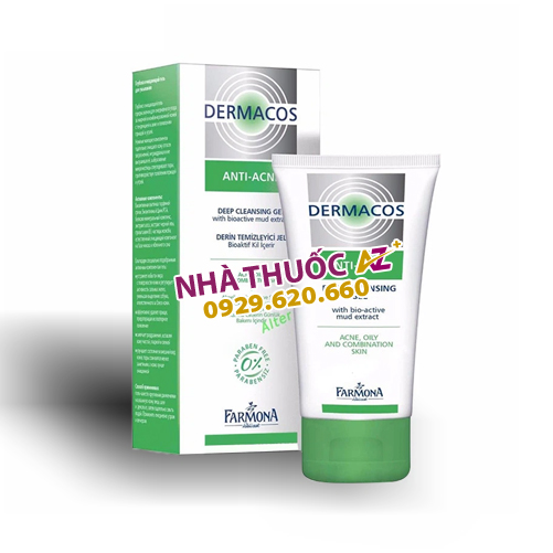 Dermacos Anti-Acne Deep Cleasing 150ml – Liều dùng – Giá bán