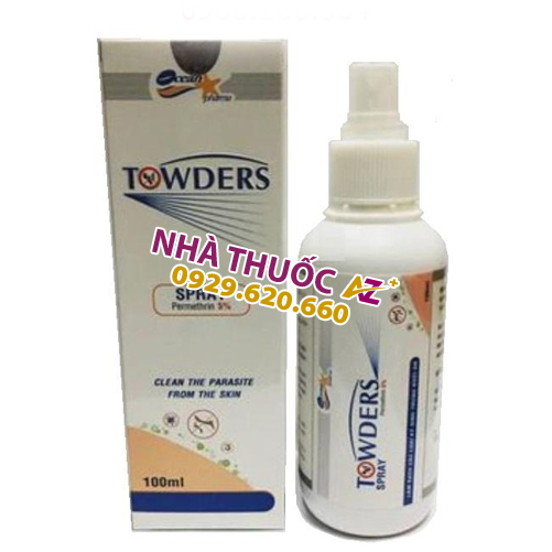 Thuốc Towders Spay – Công dụng – Liều dùng – Giá bán
