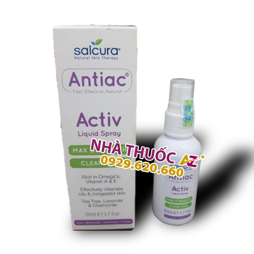 Thuốc Antiac Activ Liquid Spray 50ml – Công dụng, Giá bán, Mua ở đâu