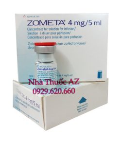 Thuốc Zometa 4mg/100ml (Hộp 1 chai truyền tĩnh mạch 100ml)