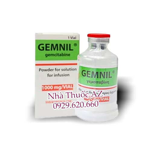 Thuốc Gemnil 1000mg/vial (Hộp 1 lọ - Hy lạp) - Liều dùng, Giá bán?