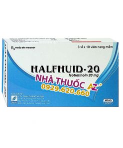 Thuốc Halfhuid 20mg – Isotretinoin 20mg - Giá bán, Mua ở đâu