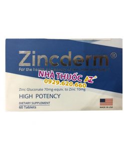 Thuốc Zincderm – Công dụng, Giá bán, Mua ở đâu