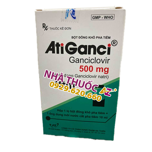 Thuốc AtiGanci 500mg – Ganciclovir  500mg