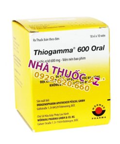 Thiogamma 600 – Công dụng – Liều dùng – Giá bán – Mua ở đâu?