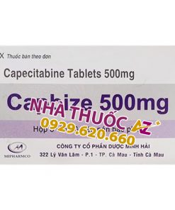 Thuốc Capbize 500mg – Capecitabine 500mg - Giá bán, Mua ở đâu