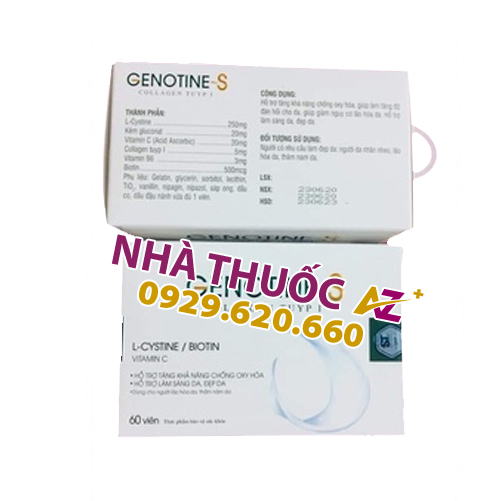 Thuốc Genotine-S (Hộp 60 viên) – Công dụng, Cách dùng, Giá bán?