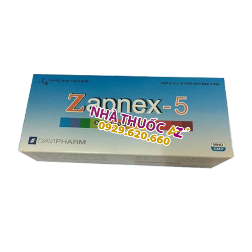 Thuốc Zapnex 5 (Olanzapine 5mg) giá bao nhiêu