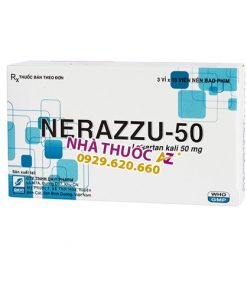 Thuốc Nerazzu 50mg – Losartan kali HCl 50mg - Giá bán, Mua ở đâu