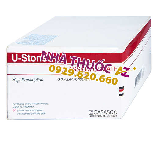 Thuốc U-stone (Hộp 60 gói - Argentina) giá bao nhiêu