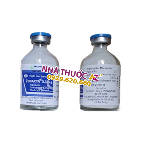 Thuốc Zobacta 3,375mg – Piperacillin và Tazobactam 
