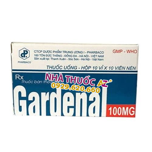 Thuốc Gardenal 100mg – Phenobarbital 100mg - Giá bán, Mua ở đâu
