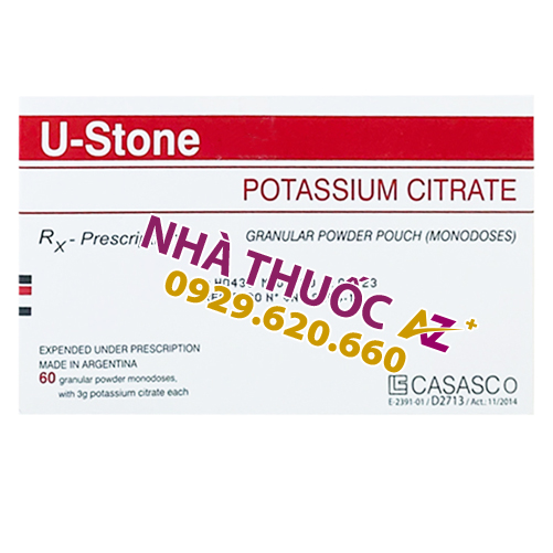 Thuốc U-stone (Hộp 60 gói - Argentina) – Cách dùng, Giá bán?