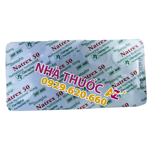 Thuốc Natrex 50mg – Naltrexon 50mg giá bao nhiêu