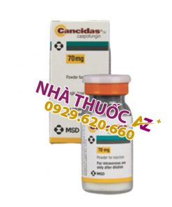 Thuốc Cancidas 50mg – Caspofungin 50mg giá bao nhiêu