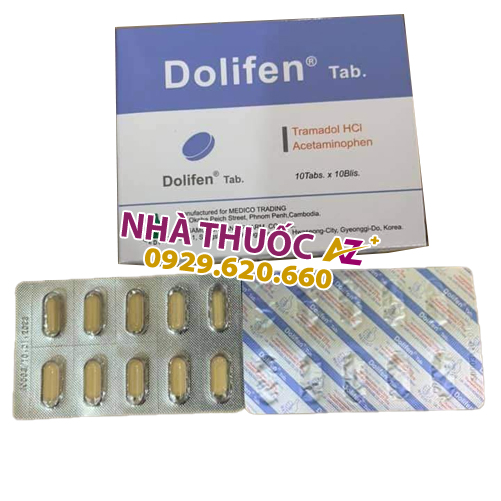 Thuốc Dolifen 500mg – Paracetamol 500mg - Giá bán, Mua ở đâu