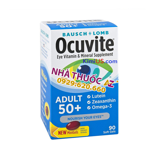 Thuốc Ocuvite Adult 50+ giá bao nhiêu