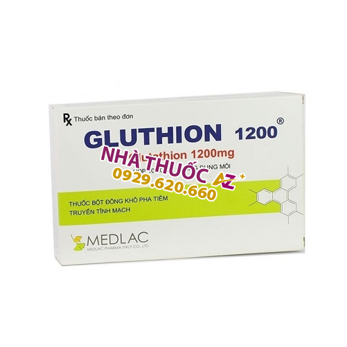 Thuốc Gluthion 1200mg ( Hộp 10 lọ + 10 ống ) – Giá bán, Mua ở đâu ?
