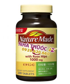 Thuốc Vitamin C 1000mg Nature Made - Công dụng, Giá bán, Mua ở đâu