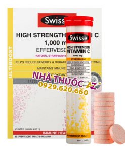 Thuốc Vitamin C Swisse High Strength 1000mg - Công dụng, Giá bán