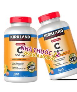 Thuốc Vitamin C 500mg Kirkland - Công dụng, Giá bán, Mua ở đâu