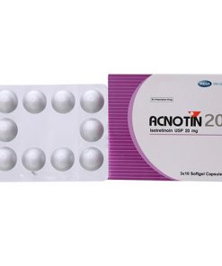 Thuốc Acnotin 20mg – Isotretinoin 20mg giá bao nhiêu