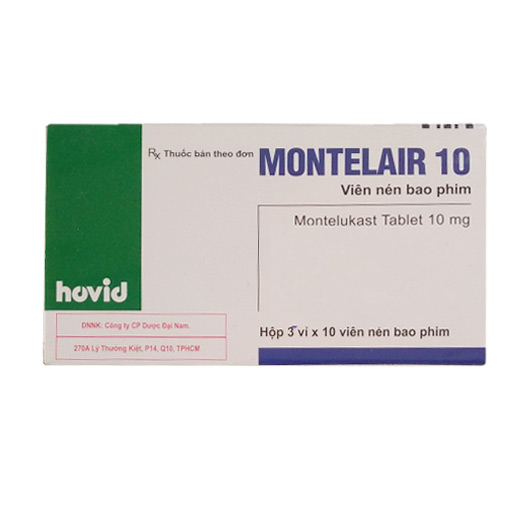 Thuốc Montelair 10mg – Monetlukast 