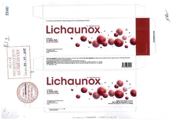 Thuốc Lichaunox 2mg/ml – Công dụng – Giá bán – Mua ở đâu