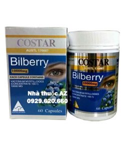 Thuốc Bilberry Costar – Vaccinium myrtillus – Giá bán – Mua ở đâu