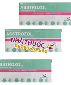 Thuốc Asstrozol 1mg giá bao nhiêu
