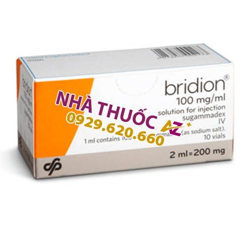 Thuốc Bridion 100mg/ml – Sugammadex 