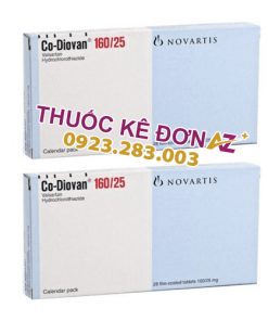 Thuốc Co-Diovan 160/25 – giá bao nhiêu, mua ở đâu rẻ nhất 2021?