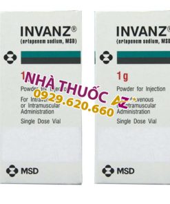 Thuốc Invanz 1g – Ertapenem 1g - Công dụng, Giá bán, Mua ở đâu