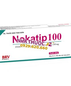 Thuốc Nokatip 100 (Erlotinib)