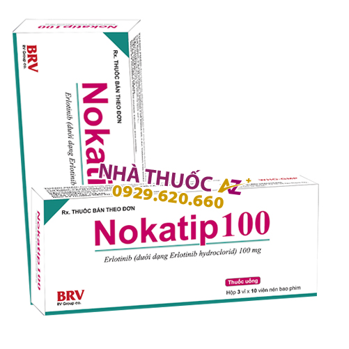 Thuốc Nokatip 100 (Erlotinib) giá bao nhiêu