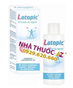 Sữa tắm Latopic 400ml – Công dụng – Liều dùng – Giá bán – Mua ở đâu?