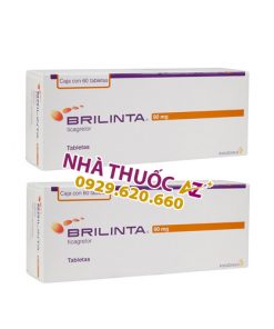 Thuốc Brilinta 90mg (Hộp 6 vỉ x 10 viên) giá bao nhiêu