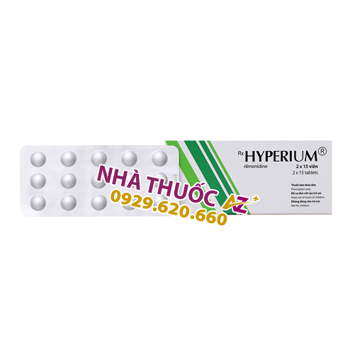 Thuốc Hyperium 1mg – Rilmenidine 1mg 