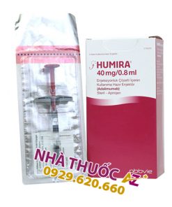Thuốc Humira Inj 40Mg/ 0.8ML giá bao nhiêu
