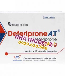 Thuốc Deferiprone A.T 500mg – Deferipron 500mg - Giá bán, Mua ở đâu