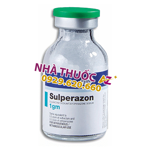 Thuốc Sulperazone – Cefoperazone 1g 