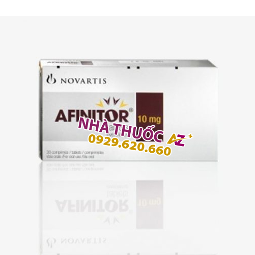 Thuốc Afinitor 10mg (Hộp 30v - Thụy Sĩ) giá bao nhiêu