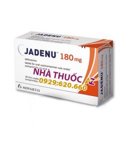 Thuốc Jadenu 180mg – Giá bao nhiêu, Mua ở đâu rẻ nhất 2021?