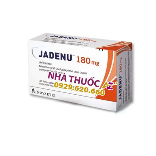 Thuốc Jadenu 180mg – Giá bao nhiêu, Mua ở đâu rẻ nhất 2021?