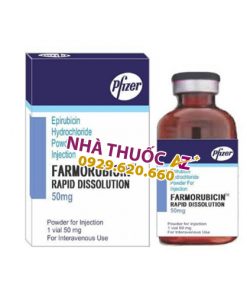 Thuốc Farmorubicina 50mg - Giá bao nhiêu, Mua ở đâu rẻ nhất 2021?
