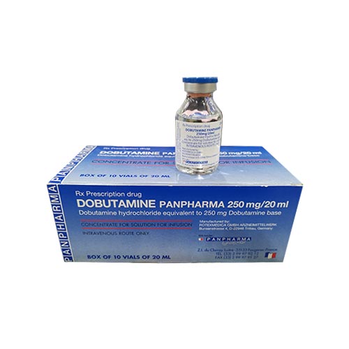 Thuốc Dobutamine Panpharma 250mg/20ml 