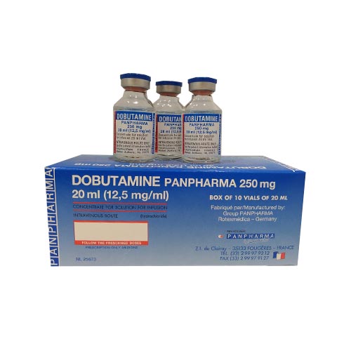 Thuốc Dobutamine Panpharma 250mg/20ml giá bao nhiêu
