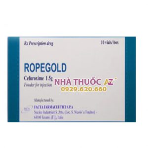 Thuốc Ropegold (Cefuroxime).